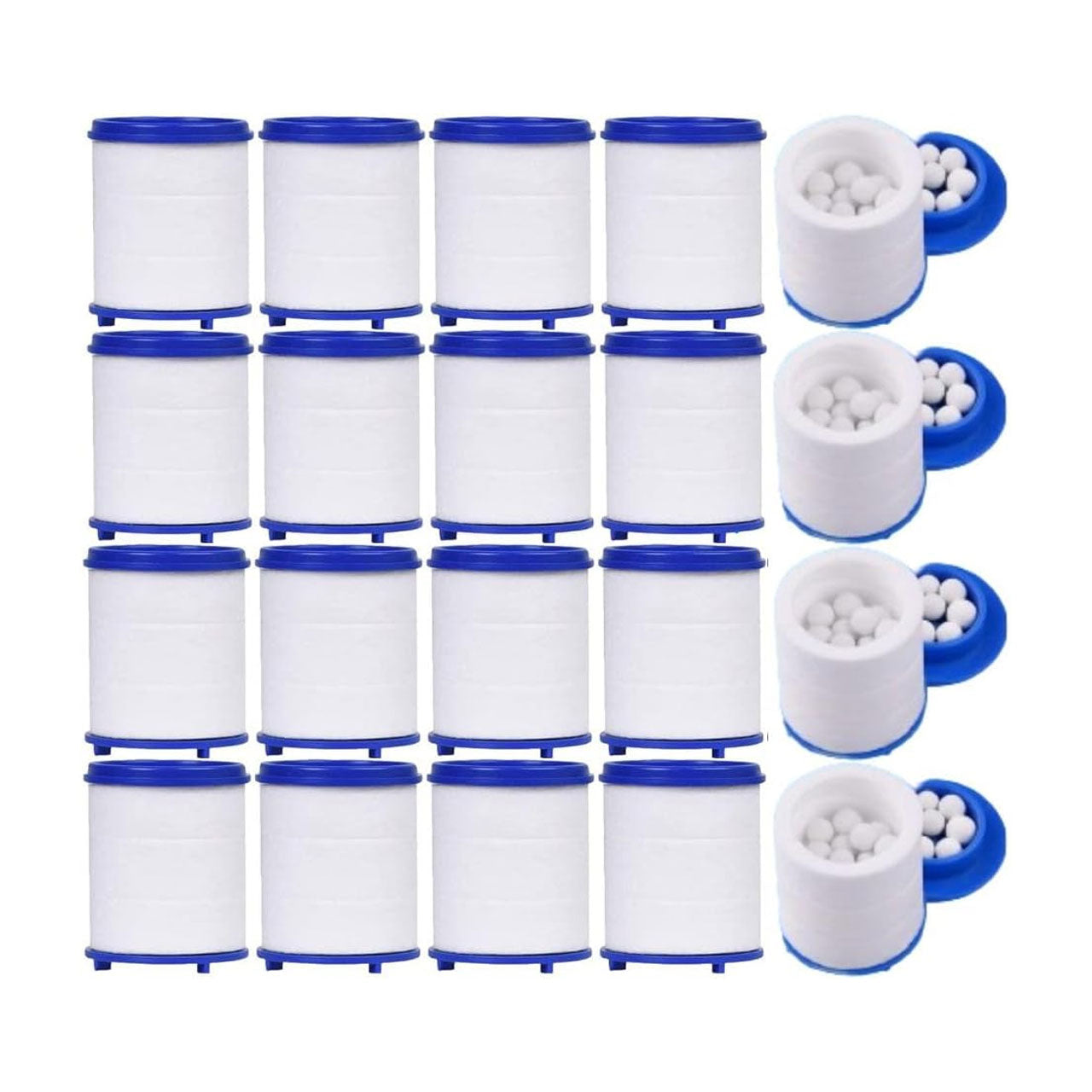 Tap Water Filter Replacement 20-Pack – Kitchen & Bathroom