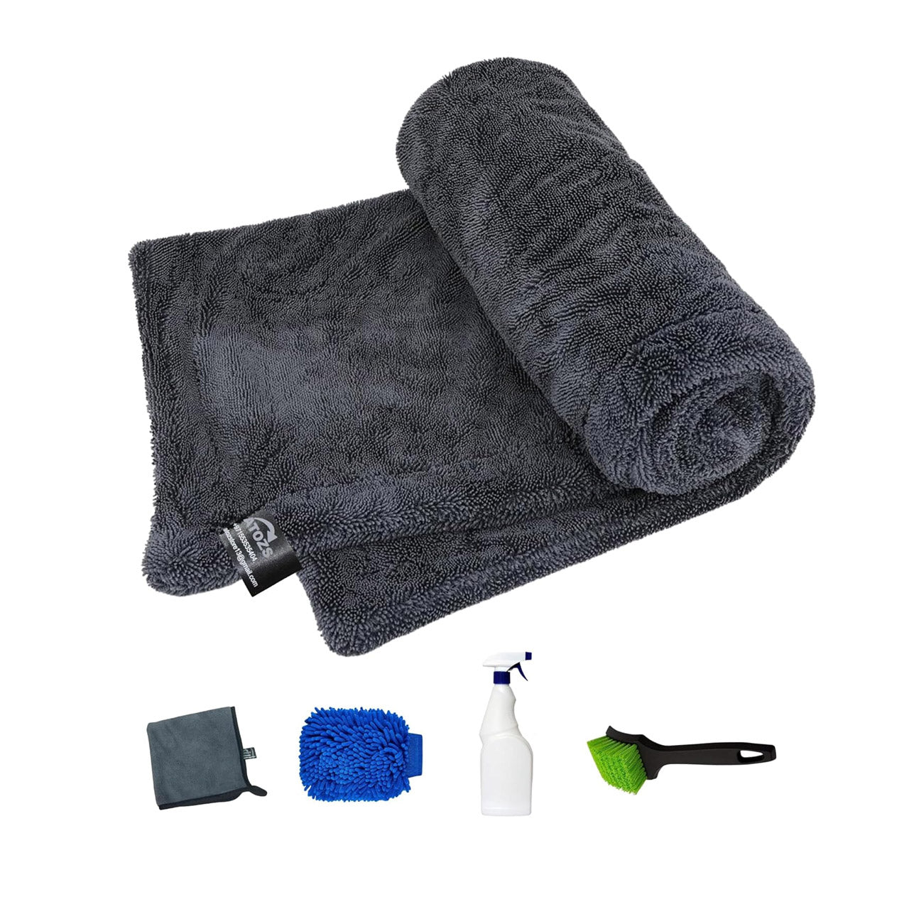 1200GSM Premium Microfiber Car Drying Towel 60x90cm