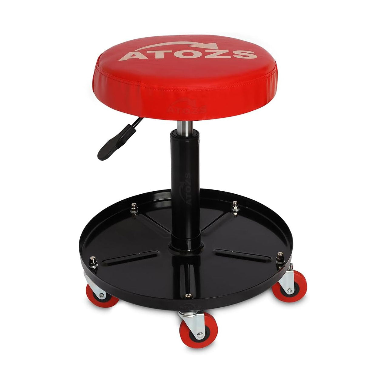 MGT Rolling Mechanic Stool with Tool Tray – 250 lbs Capacity